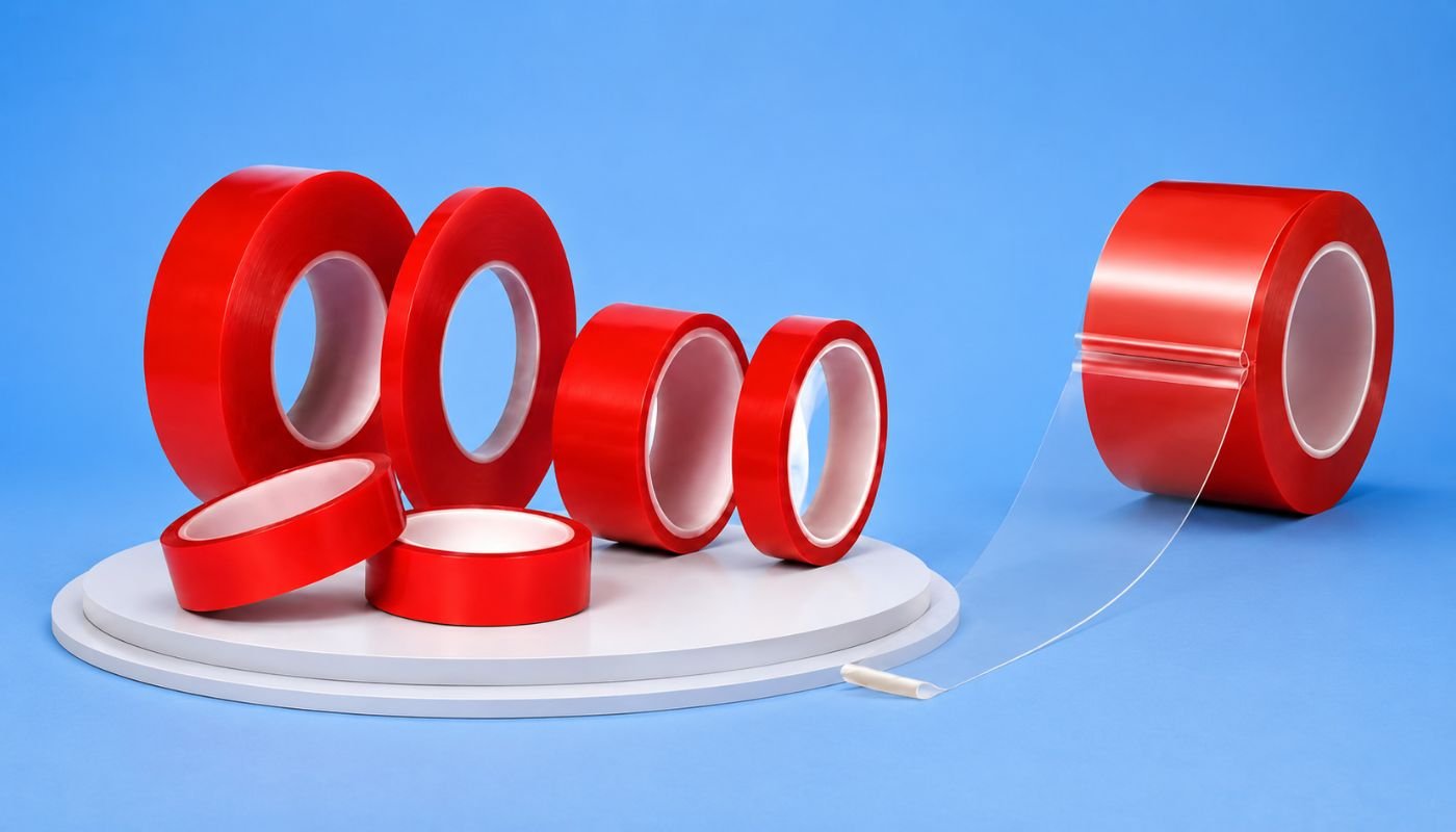 Red Polyester Tape
